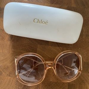 CHLOE oversized sunglasses